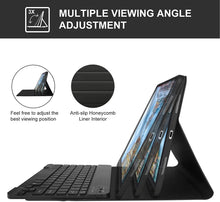 Load image into Gallery viewer, ProElite Keyboard case for Xiaomi Mi Pad 6 11 inch, Magnetic Detachable Wireless Bluetooth Keyboard Built-in 7-Colors Backlit, Black
