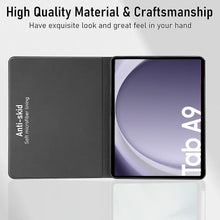 Load image into Gallery viewer, ProElite Cover for Samsung Galaxy Tab A11 8.7 inch /A9 8.7 &quot;, Deer Flip case Cover for Samsung Galaxy Tab A9/A11 8.7 inch, Dark Blue
