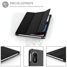 Load image into Gallery viewer, ProElite Case Cover for Xiaomi Redmi Pad 2 11 inch Cover, Smart Flip Case Cover for Xiaomi Redmi Pad 2 11 inch Translucent Back with Stylus Pen [Auto Sleep Wake Feature], Marble Purple
