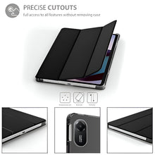Load image into Gallery viewer, ProElite Case Cover for Xiaomi Redmi Pad 2 11 inch Cover, Smart Flip Case Cover for Xiaomi Redmi Pad 2 11 inch Translucent Back with Stylus Pen [Auto Sleep Wake Feature], Grey

