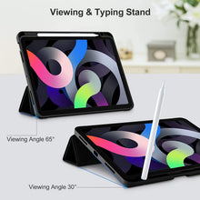 Load image into Gallery viewer, ProElite Case for Apple iPad Air 11 inch M4/M3/M2 2026/2025/2024, Air 5th/4th Gen 10.9 inch [Auto Sleep/Wake Cover] [Pencil Holder] [Soft Flexible Case] Recoil Serie, Marble Purple
