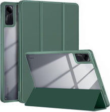 Load image into Gallery viewer, ProElite Case Cover for Redmi Pad SE 11 inch Cover, Transparent Flip Case for Redmi Pad SE 11 inch [Supports Auto Sleep Wake Function], Dark Green
