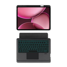 Load image into Gallery viewer, ProElite Wireless Bluetooth TouchPad Keyboard Case for OnePlus Pad 3 13.2 inch 2025, Magnetic Wireless Bluetooth TouchPad Keyboard with Pen Holder (Built-in 7-Colors Backlit), Black
