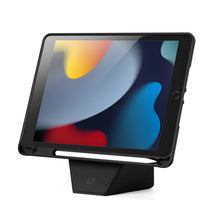 Load image into Gallery viewer, ProElite Versatile Tablet Stand case for Apple iPad 10.2 inch 2021 9th/8th/7th Gen, Smart flip Case with Stable Stands with Pencil holder for iPad 10.2 inch 2021, Black
