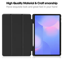 Load image into Gallery viewer, ProElite Cover for Samsung Galaxy Tab S10 FE Plus 13.1 inch, Soft Flexible Flip Case Cover for Samsung Galaxy Tab S10 FE Plus 13.1 inch Cover, [Recoil Series]- Grey
