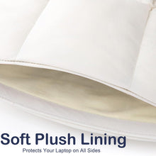 Load image into Gallery viewer, ProElite Puffy Tablet Sleeve Case Upto 11.5 inch for idea tab 11/M11/Galaxy Tab A11+/A9+/S11/S9/S8 Oppo Pad SE 11"/ OnePlus Pad Lite 11"/ iPad 10.2/Air 10.9/Pro 11/Mi Pad 7, Beige
