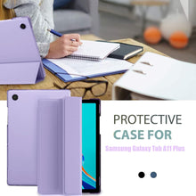 Load image into Gallery viewer, ProElite Cover for Samsung Galaxy Tab A11 Plus 11 inch Case Cover, Smart Flip Case Cover for Samsung Galaxy Tab A11+ 11" Translucent Back with Stylus Pen, Lavender
