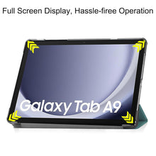 Load image into Gallery viewer, ProElite Cover for Galaxy Tab A11 8.7 inch/A9 8.7 inch Case Cover, Smart Trifold Flip case Cover for Samsung Galaxy Tab A9/A11 8.7 inch, Dark Green
