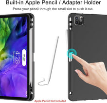 Load image into Gallery viewer, ProElite Smart Case for Apple iPad Pro 11 inch 2022/2021 4th/3rd Gen [Auto Sleep/Wake Cover] [Pencil Holder] [Soft Flexible Case] Recoil Series - Marble Purple
