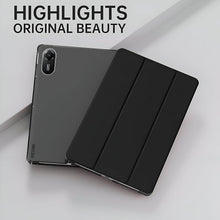 Load image into Gallery viewer, ProElite Case Cover for Xiaomi Redmi Pad 2 11 inch Cover, Smart Flip Case Cover for Xiaomi Redmi Pad 2 11 inch Translucent Back with Stylus Pen [Auto Sleep Wake Feature], Marble Purple
