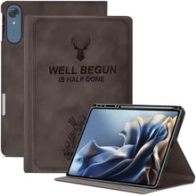 Load image into Gallery viewer, ProElite Case Cover for Motorola Pad 70 Pro 13 inch 2026, Deer Flip case Cover for Moto Pad 70 Pro 13 inch Case with Pen Holder [Auto Sleep Wake Feature], Coffee
