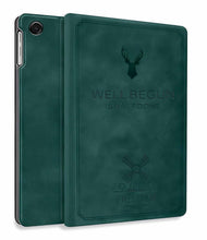 Load image into Gallery viewer, ProElite Cover for Samsung Galaxy Tab A11 Plus 11 inch 2025, Deer Smart Flip Case Cover for Samsung Galaxy Tab A11 Plus 11 inch 2025, Dark Green
