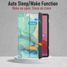 Load image into Gallery viewer, ProElite Cover for Lenovo Tab M11 case Cover, Soft Flexible Flip Case Cover with Pen Holder for Lenovo Tab M11 11 inch with Auto Sleep Wake [Recoil Series] - Black
