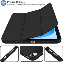 Load image into Gallery viewer, ProElite Smart Case for iPad (A16) 11th/10th Generation (2025/2022) [Auto Sleep/Wake Cover] [Left Side Pencil Holder] [Soft Flexible Case] Recoil Series - Marble Green
