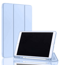 Load image into Gallery viewer, ProElite Cover for Apple iPad Air 3 10.5 inch Case Cover, Smart Flip Case Cover for Apple iPad Air 3/Pro 10.5" with Pencil Holder and Flexible Back, Light Blue
