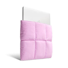 Load image into Gallery viewer, ProElite Puffy Tablet Sleeve Case Upto 13.3 inch for Samsung Galaxy Tab S10 Fe+/S9 FE+/S7+/S8 Plus/S9 Plus/S7 FE 12.4&quot;, iPad Pro 12.9&quot;, MacBook Air/Pro Retina, Microsoft Surface Pro 4/5/6/7/8/9, Pink
