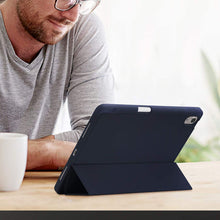 Load image into Gallery viewer, ProElite Case for for Apple iPad Air 11 Inch M4/M3/M2 2026/2025/2024, Air 5th/4th Gen 10.9 inch Pencil Cover for iPad Air [Auto Sleep/Wake Cover] [Pencil Holder] [Soft Flexible Case] Recoil Serie, Dark Blue
