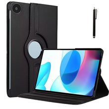 Load image into Gallery viewer, ProElite 360 Rotatable Smart Flip Case Cover for Realme Pad 10.4 inch Tablet with Stylus Pen, Black
