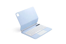 Load image into Gallery viewer, ProElite Magnetic Bluetooth TouchPad Keyboard case for Apple iPad Pro 13 inch 2024 M4 Floating Cantilever Design Apple iPad Pro 13 inch 2024 M4,White
