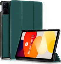 Load image into Gallery viewer, ProElite Case Cover for Redmi Pad SE 11 inch Cover, Slim Trifold Flip case Cover for Redmi Pad SE 11 inch Tablet [Auto Sleep Wake Feature], Dark Green
