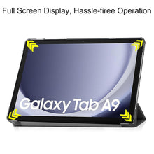 Load image into Gallery viewer, ProElite Cover for Galaxy Tab A9 8.7 inch Case Cover, Smart Trifold Flip case Cover for Samsung Galaxy Tab A9 8.7 inch, Marble Green
