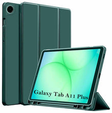 Load image into Gallery viewer, ProElite Cover for Samsung Galaxy Tab A11 Plus 11 inch Case, Soft Flexible Flip Case Cover for Galaxy Tab A11 Plus 11 inch with Pen Holder [Auto Sleep Wake Feature] [Recoil Series] - Dark Green

