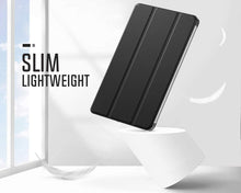 Load image into Gallery viewer, ProElite Cover for Samsung Galaxy Tab S6 Lite 10.4 inch Case, Smart Flip Case Cover for Samsung Galaxy Tab S6 Lite 10.4 inch, Translucent Back with S Pen Holder, Black
