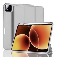 Load image into Gallery viewer, ProElite Cover for Xiaomi Mi Pad 7/7 Pro/Xiaomi Mi Pad 8/8 Pro 11.2 inch Cover, Soft Flexible Flip Case Cover with Pen Holder, Support Auto Sleep Wake, [Recoil Series] - Grey
