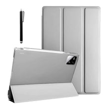 Load image into Gallery viewer, ProElite Cover for Xiaomi Mi Pad 8/8 Pro/Mi Pad 7/7 Pro 11.2 inch Cover, Flip Case Cover with Transparent Back &amp; Stylus Pen [Auto Sleep Wake Support], Grey
