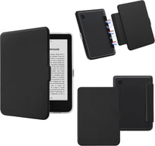 Load image into Gallery viewer, ProElite Soft TPU Transparent Back Magnetic Detachable Case for Kobo Libra 7 inch Cover Smart Flip Case Cover for Kobo Libra 7 inch (Black)
