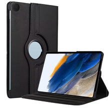 Load image into Gallery viewer, ProElite 360 Rotatable Smart Flip Case Cover for Samsung Galaxy Tab A8 10.5 inch (SM-X200/ SM-X205/ SM-X207) with Stylus Pen, Black
