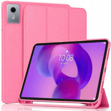 Load image into Gallery viewer, ProElite Cover for Lenovo idea Tab 11 inch 2025 case Cover, Soft Flexible Flip Case Cover for Lenovo idea Tab 11 inch 2025 with Pen Holder [Recoil Series] - Hot Pink
