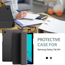 Load image into Gallery viewer, ProElite Cover for Samsung Galaxy Tab A9 Plus 11 inch Case Cover, Smart Flip Case Cover for Samsung Galaxy Tab A9+ 11 inch Translucent Back with Stylus Pen, Starry Night
