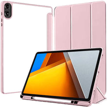 Load image into Gallery viewer, ProElite Case Cover for Poco Pad 12.1 inch Cover, Transparent Flip Case for Poco Pad 12.1 inch with Pen Holder, [Supports Auto Sleep Wake Function], Pink
