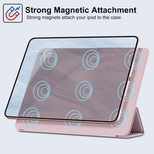 Load image into Gallery viewer, ProElite Smart Magnetic Case Cover for Apple iPad Air 13 inch M4/M3/M2 2026/2025/2024/iPad Pro 12.9 inch 2022/2021/2020 6th/5th Generation [Support Apple Pencil Charging], Pink
