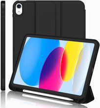 Load image into Gallery viewer, ProElite Smart Case for iPad (A16) 11th/10th Generation (2025/2022) [Auto Sleep/Wake Cover] [Left Side Pencil Holder] [Soft Flexible Case] Recoil Series - Ocean Blue

