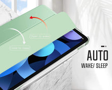Load image into Gallery viewer, ProElite Case for iPad Air 11 Inch M4/M3/M2 2026/2025/2024, Air 5th Gen 2022/iPad Air 4th Gen 2020 10.9 Inch, Slim Hard PC Translucent Back Shell Smart Cover Fit iPad Air 11 M3/M2 &amp; Air 10.9 Case, Mint Green
