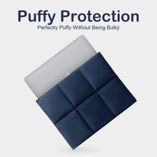 Load image into Gallery viewer, ProElite Puffy Laptop Sleeve for 16-inch MacBook Pro Puffer Laptop Carrying Case, Pillow Pouch Compatible MacBook Pro 16 inch - Navy
