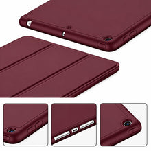 Load image into Gallery viewer, ProElite Smart Case for iPad 10.2 inch 2021 9th/8th/7th Gen [Auto Sleep/Wake Cover] [Pencil Holder] [Soft Flexible Case] Recoil Series - Wine with Stylus Pen
