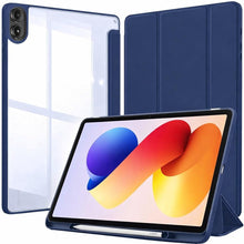 Load image into Gallery viewer, ProElite Cover for Xiaomi Redmi Pad 2 Pro 12.1 inch Cover Case, Smart Flip Case Cover for Xiaomi Redmi Pad 2 Pro 12.1 inch with S Pen holder, Dark Blue [Transparent back]
