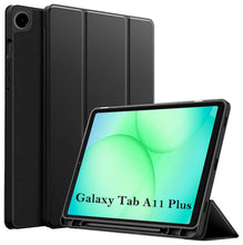 Load image into Gallery viewer, ProElite Cover for Samsung Galaxy Tab A11 Plus 11 inch Case, Soft Flexible Flip Case Cover for Galaxy Tab A11 Plus 11 inch with Pen Holder [Auto Sleep Wake Feature] [Recoil Series] - Black
