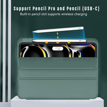 Load image into Gallery viewer, ProElite Case Cover for Apple iPad Pro 11 M4 2024 5th Gen Cover, Pencil Case for iPad Pro 11 2024 with Pencil Holder, Auto Sleep Wake [Soft Flexible Case] Recoil Series - Dark Green
