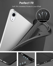 Load image into Gallery viewer, ProElite Case Cover for Apple iPad Air 13 M3/M2 2025/2024 &amp; Pro 12.9 inch Cover, Pencil Case for iPad Air 13 M3/M2 &amp; Pro 12.9 with Pencil Holder [Soft Flexible Case] Recoil Series - Eiffel
