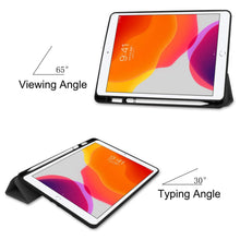Load image into Gallery viewer, ProElite Smart Case for iPad 10.2 inch 2021 9th/8th/7th Gen [Auto Sleep/Wake Cover] [Pencil Holder] [Soft Flexible Case] Recoil Series - Hot Pink
