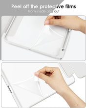 Load image into Gallery viewer, ProElite case Cover for Apple iPad Air 11 M4/M3/M2 2026/2025/2024/ Air 10.9 inch 5th/4th Gen, Transparent Smart Flip Cover for iPad Air 11 M4/M3/M2 &amp; Air 10.9 inch with Pencil Holder, Grey
