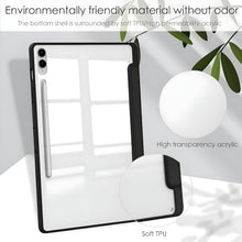 Load image into Gallery viewer, ProElite Cover for Samsung Galaxy Tab S9 FE Plus/S9 Plus/S10+ 12.4 inch Case, Smart Flip Case Cover for Samsung Galaxy Tab S9 FE+/S9 Plus/S10+ 12.4 inch with S Pen Holder, Stars [Transparent Back]
