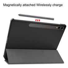 Load image into Gallery viewer, ProElite Cover for Samsung Galaxy Tab S9 FE+/S9 Plus/S10+ 12.4 inch Case, Smart Trifold Flip case Cover for Galaxy Tab S9 FE Plus/S9 Plus/S10+ 12.4 inch Support S Pen Magnetic Attachment, Black
