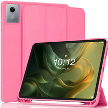 Load image into Gallery viewer, ProElite Cover for Motorola Pad 60 Neo 11 inch 2025 case Cover, Soft Flexible Flip Case Cover for Motorola Pad 60 Neo 11 inch 2025 with Pen Holder [Recoil Series] - Hot Pink
