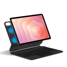Load image into Gallery viewer, ProElite Magnetic Bluetooth TouchPad Keyboard case for Samsung Galaxy Tab S11 11 inch Tablet, Floating Cantilever Design, Keyboard with Built-in Colourful Backlit, Black
