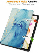 Load image into Gallery viewer, ProElite Cover for Poco Pad 12.1 inch Cover, Soft Flexible Flip Case Cover for Poco Pad 12.1 inch with Pen Holder, Support Auto Sleep Wake Feature, [Recoil Series] - Ocean Blue
